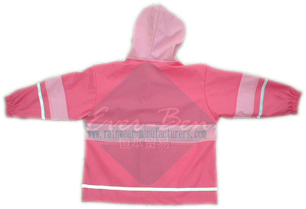bulk pu rainwear for children supplier